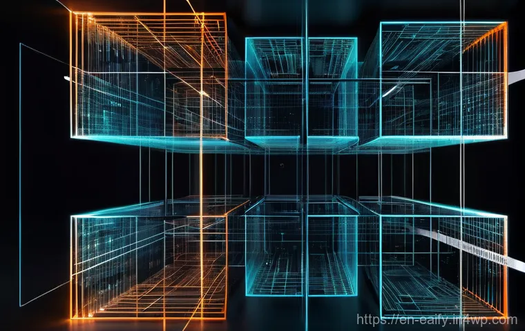 자기 교정 학습 프로세스의 개념을 이해하기 - **Dynamic Loop of System Improvement**
A highly detailed, cinematic wide shot depicting an abstr...